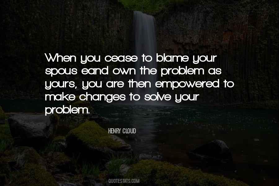 Blame You Quotes #26400
