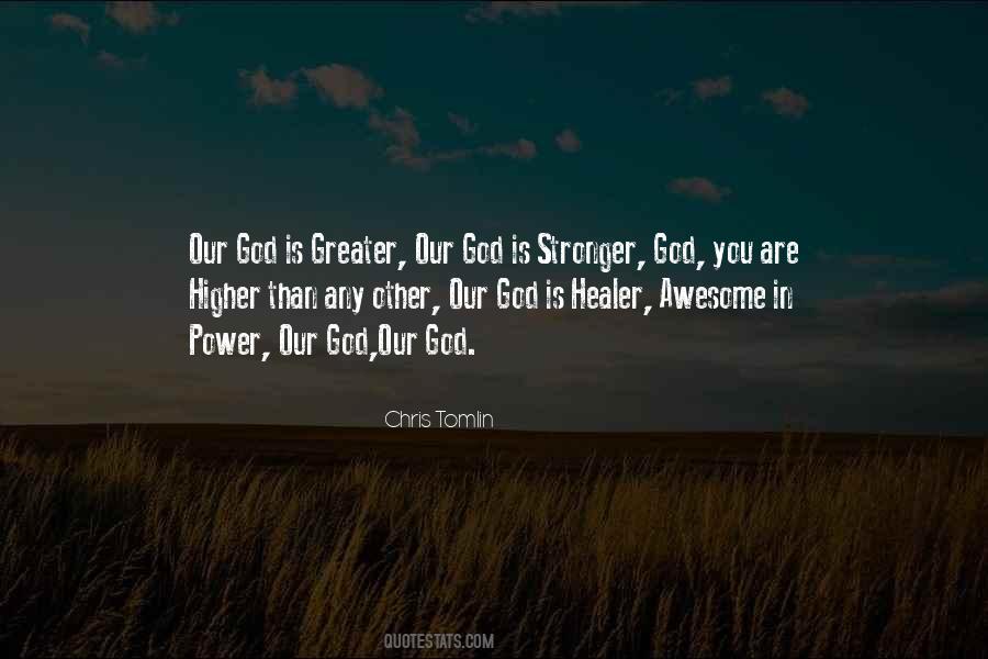 God Is Awesome Quotes #1616446