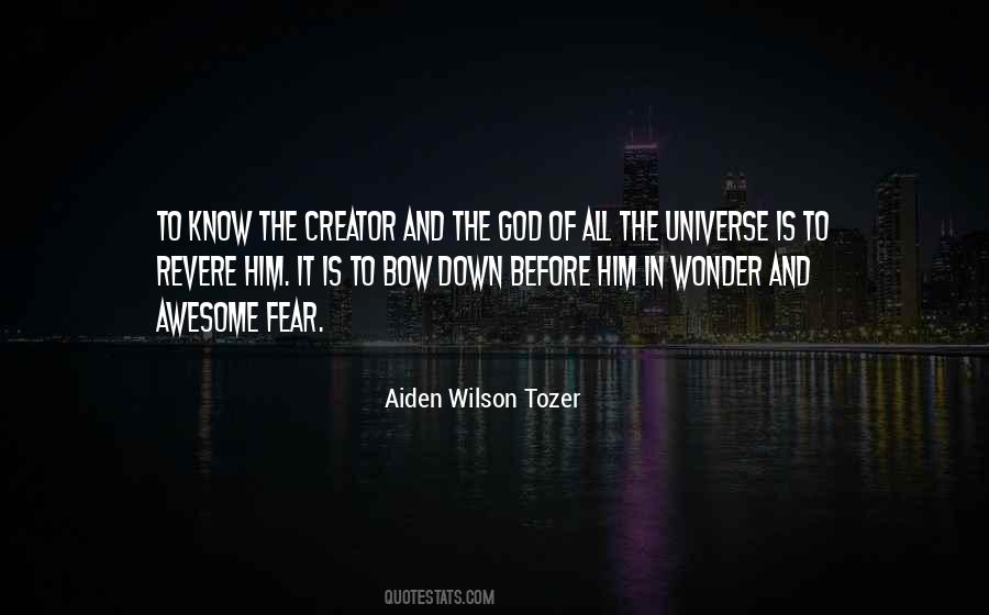God Is Awesome Quotes #226198