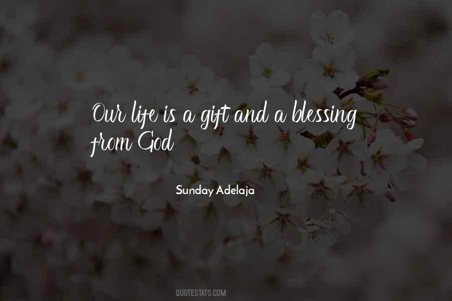 God Is Blessing Quotes #516436