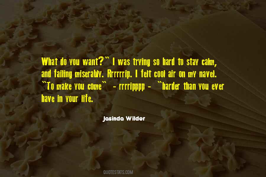 What Do I Want In Life Quotes #1550486