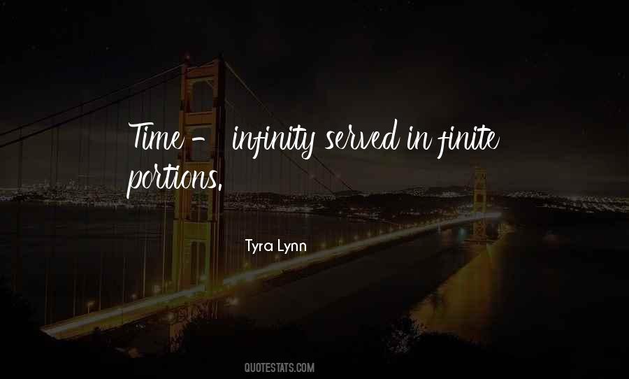 Infinity Time Quotes #1151815