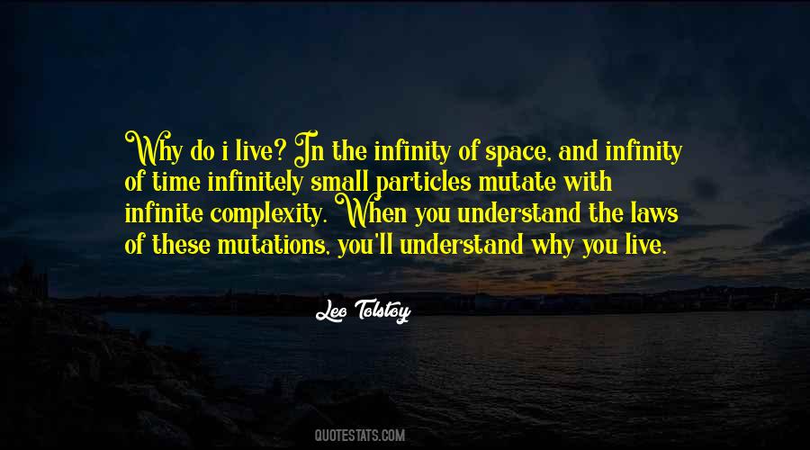 Infinity Time Quotes #922880
