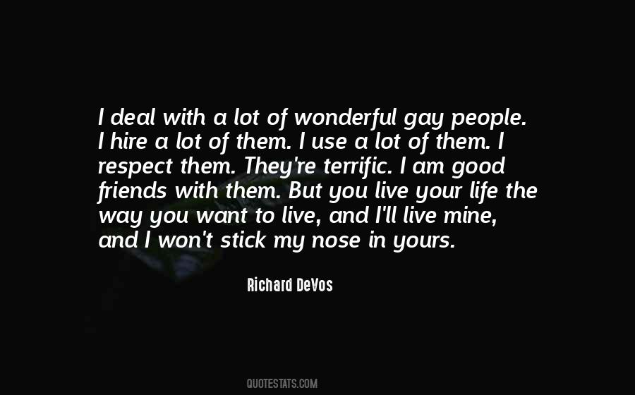 Quotes About Gay Life #500434