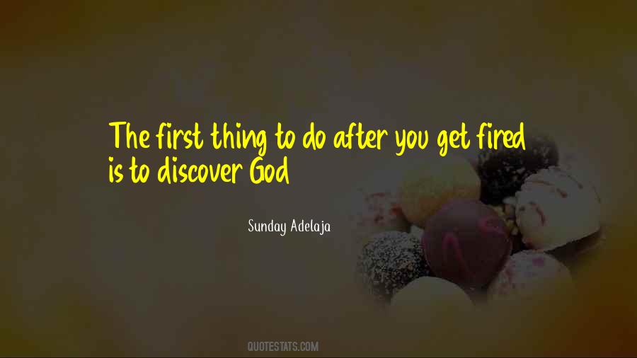 God Is First Quotes #103839