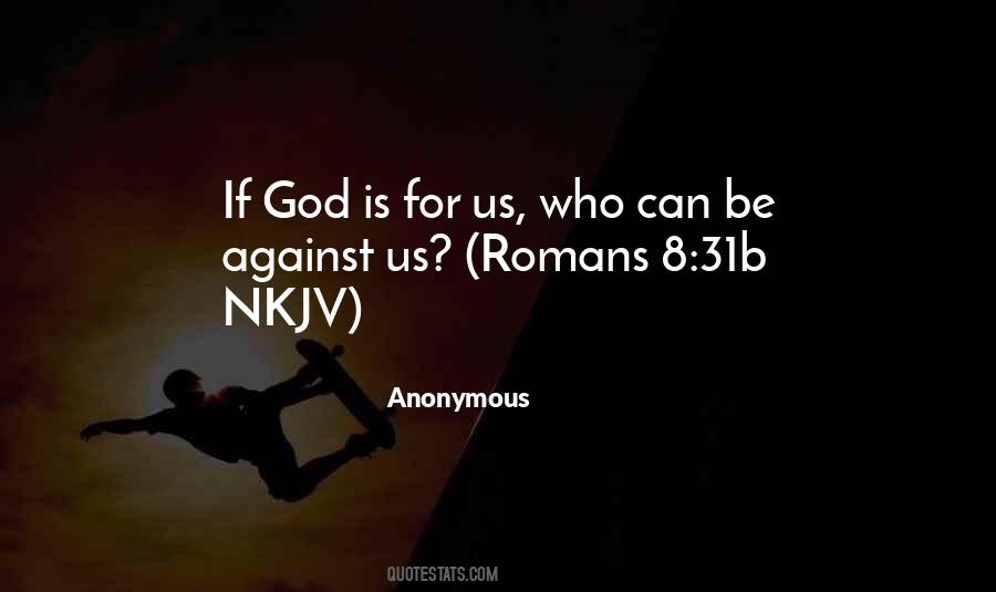 God Is For Us Quotes #983326