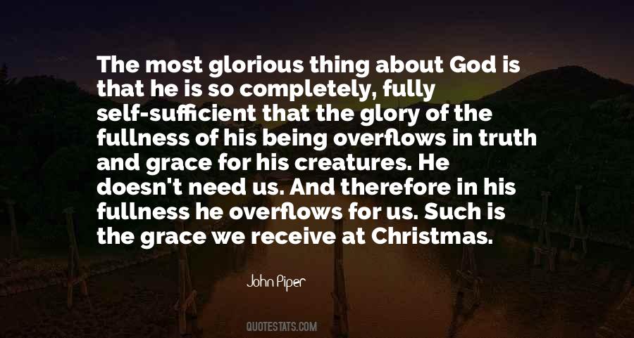 God Is Glorious Quotes #1653325