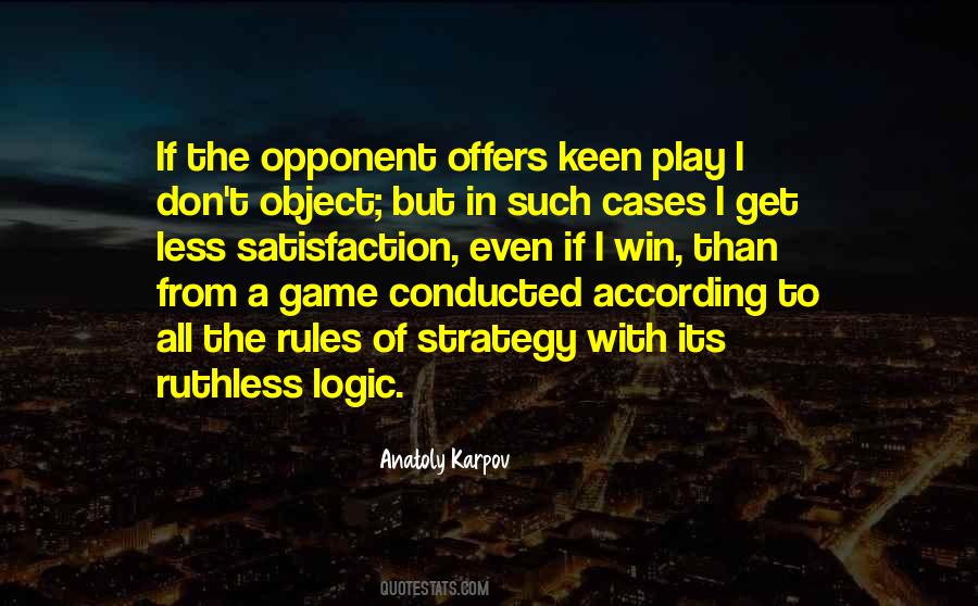 Strategy Game Quotes #1676007