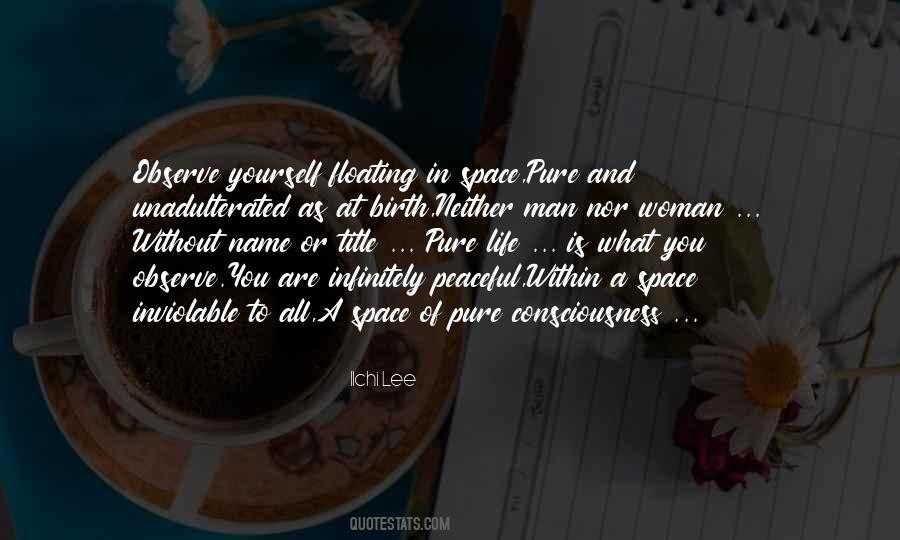 Floating Life Quotes #239793