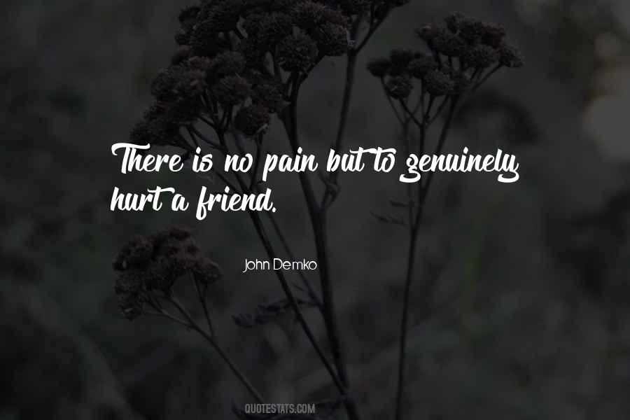 Friend Hurt Quotes #1086862