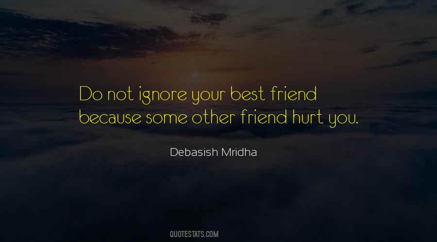 Friend Hurt Quotes #905291