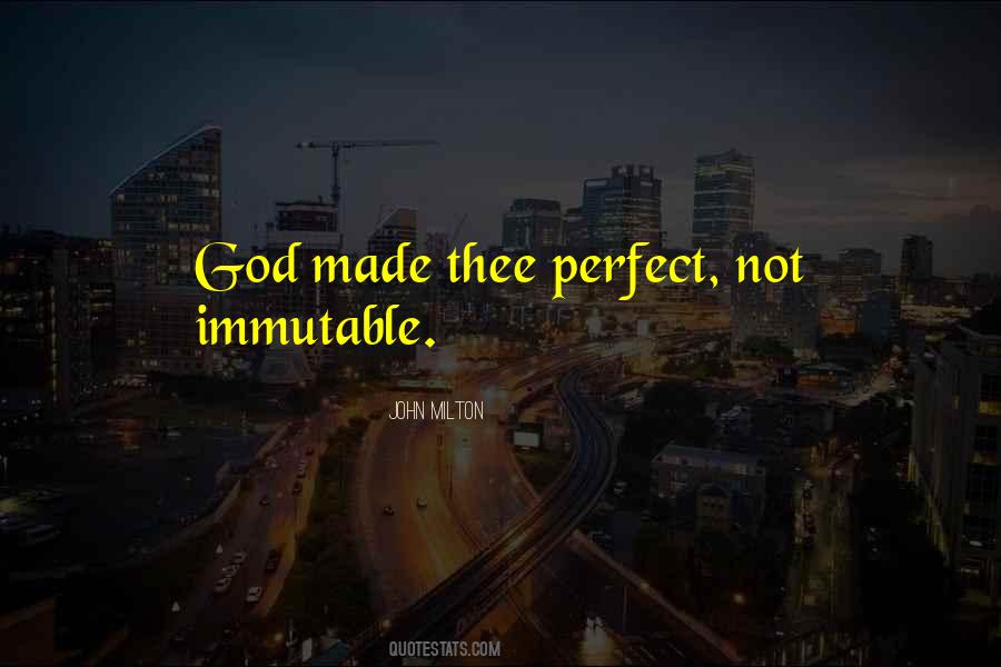 God Is Immutable Quotes #1804250