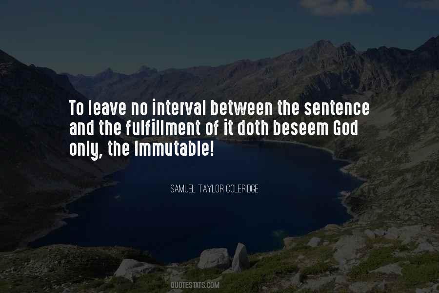 God Is Immutable Quotes #848797