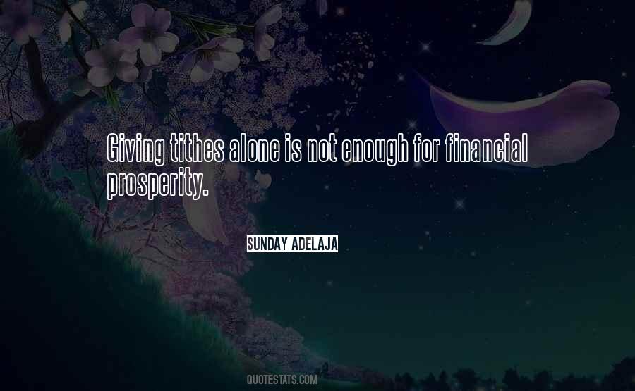 Financial Giving Quotes #1095637
