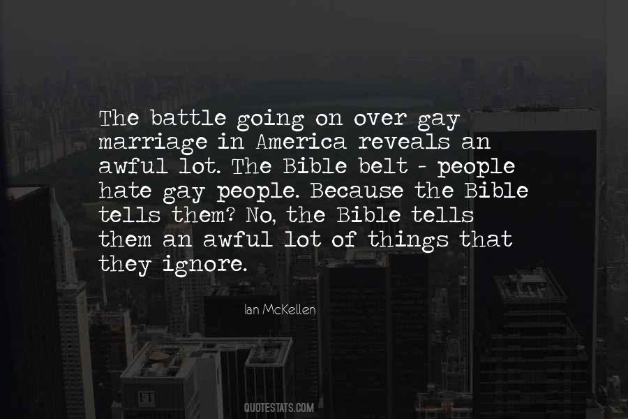 Quotes About Gay Hate #1606901