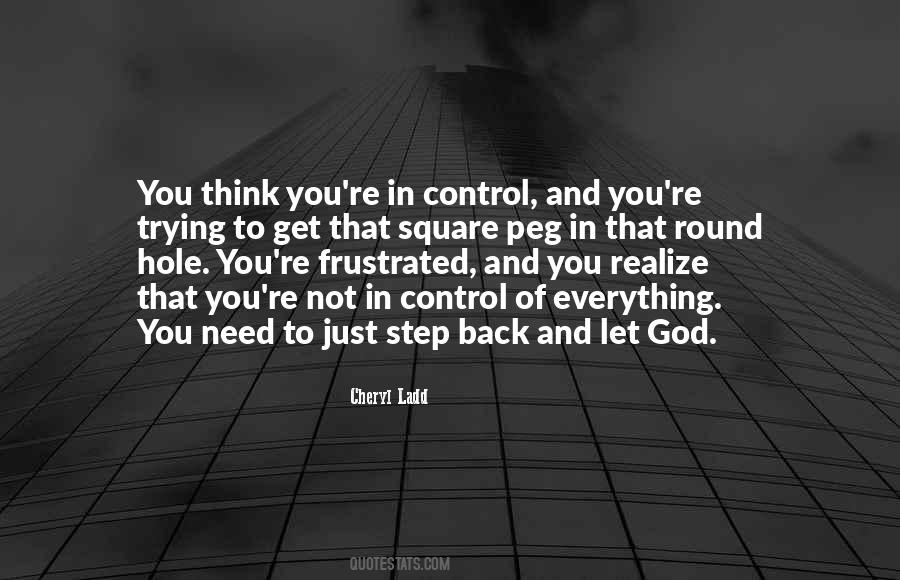 God Is In Control Of Everything Quotes #920408