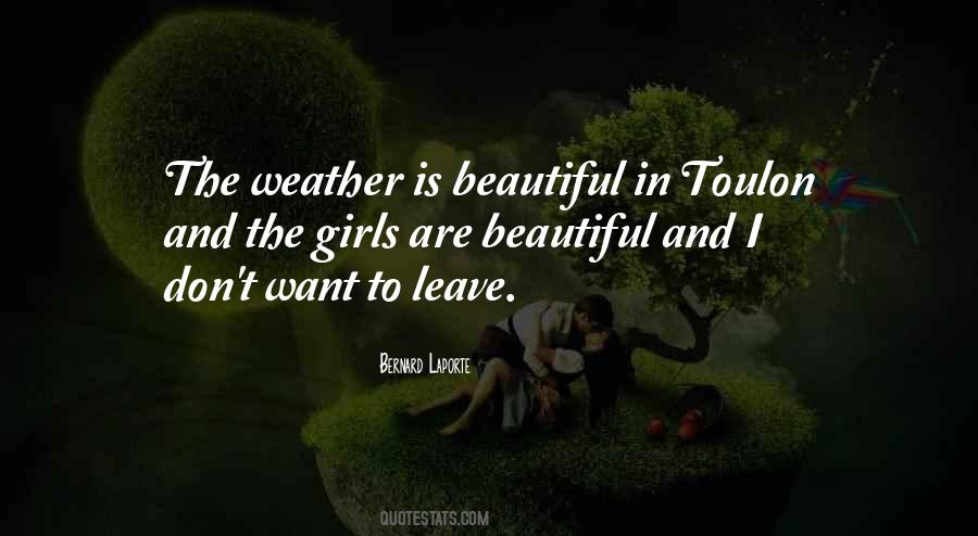 Weather Girl Quotes #1296763