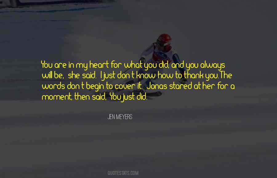 In My Heart Always Quotes #413370