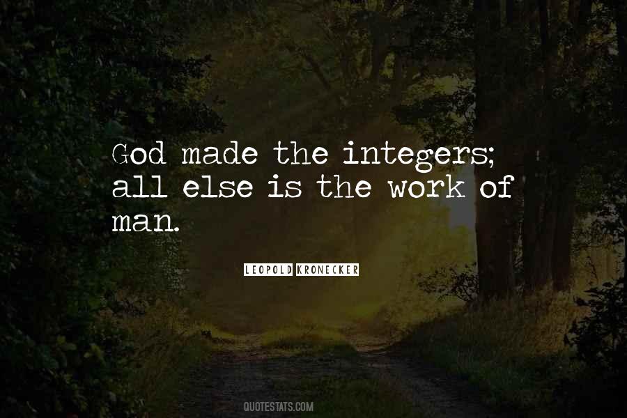 God Is Man Made Quotes #957419