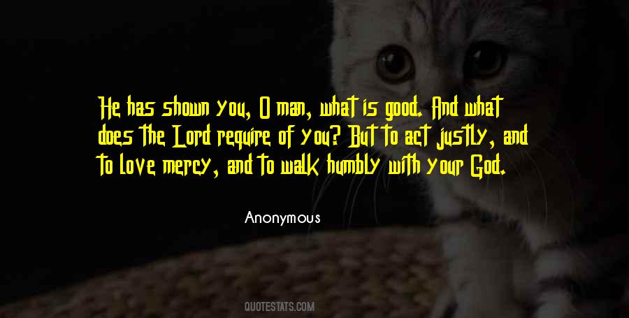 God Is Mercy Quotes #476219