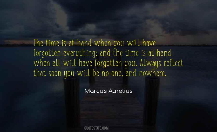 You Will Be Forgotten Quotes #880707