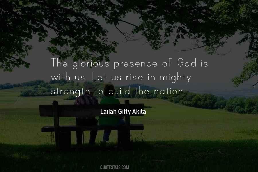 God Is Mighty Quotes #1640151