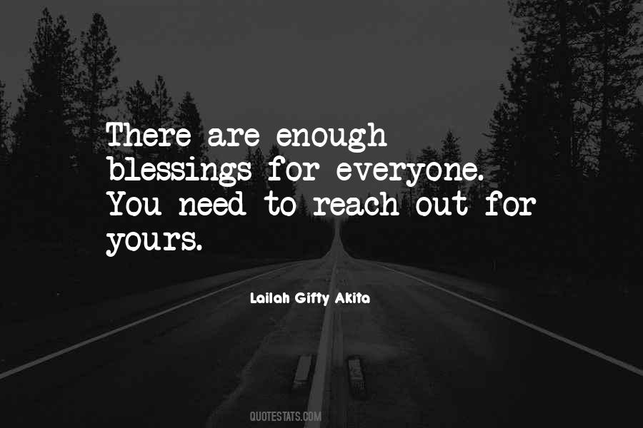 God Is More Than Enough Quotes #38280