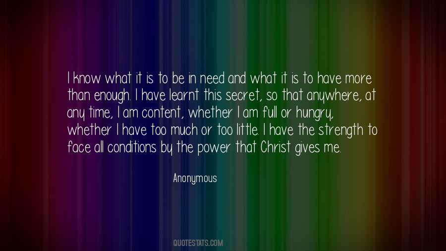 God Is More Than Enough Quotes #763958