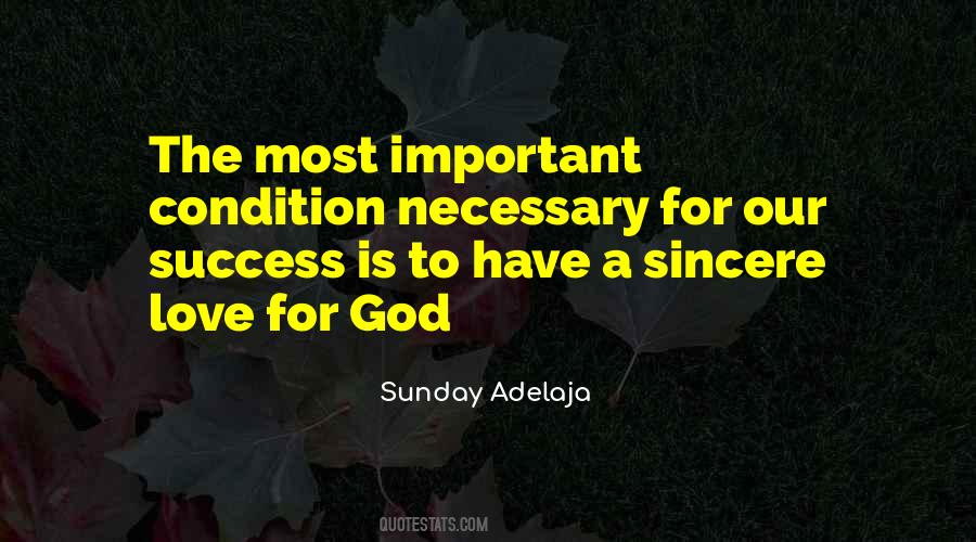God Is Most Important Quotes #381796