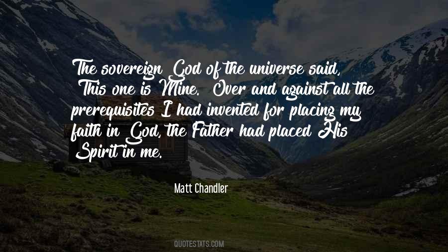 God Is My Father Quotes #1384630