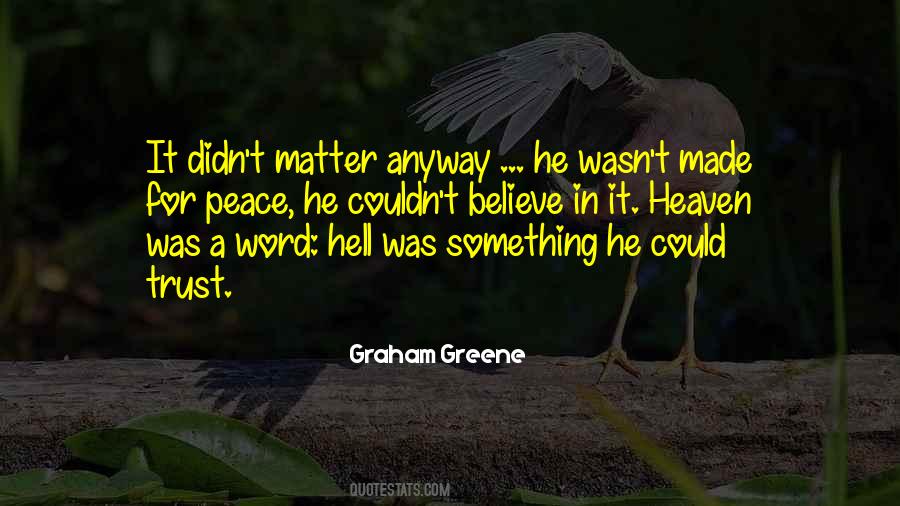 Peace In Heaven Quotes #1289329