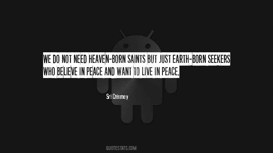 Peace In Heaven Quotes #1506326