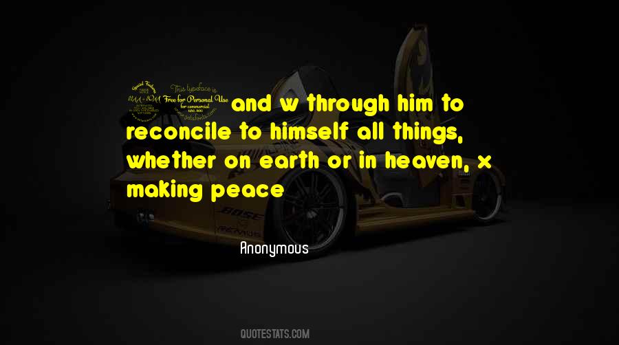 Peace In Heaven Quotes #227419