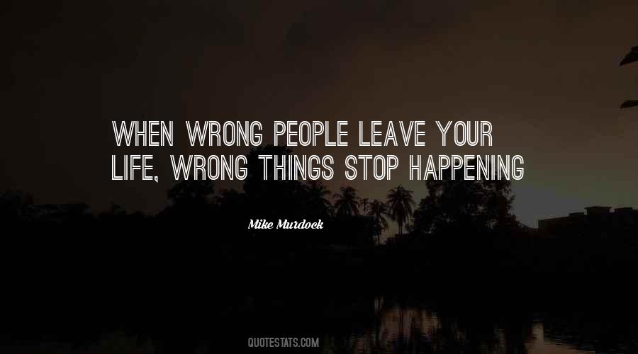 Life Wrong Quotes #307882