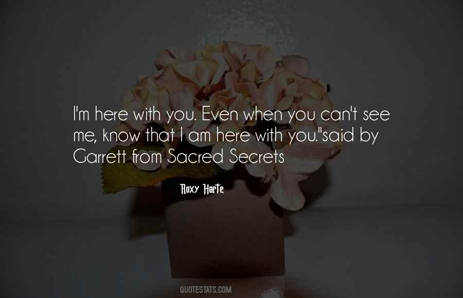 With You I Am Quotes #54488