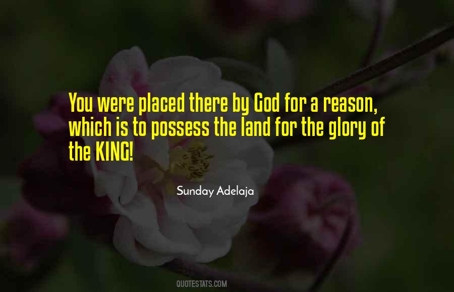God Is My King Quotes #39789