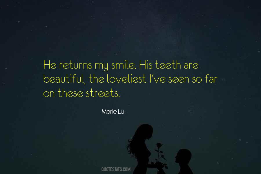 Loveliest Smile Quotes #1584091