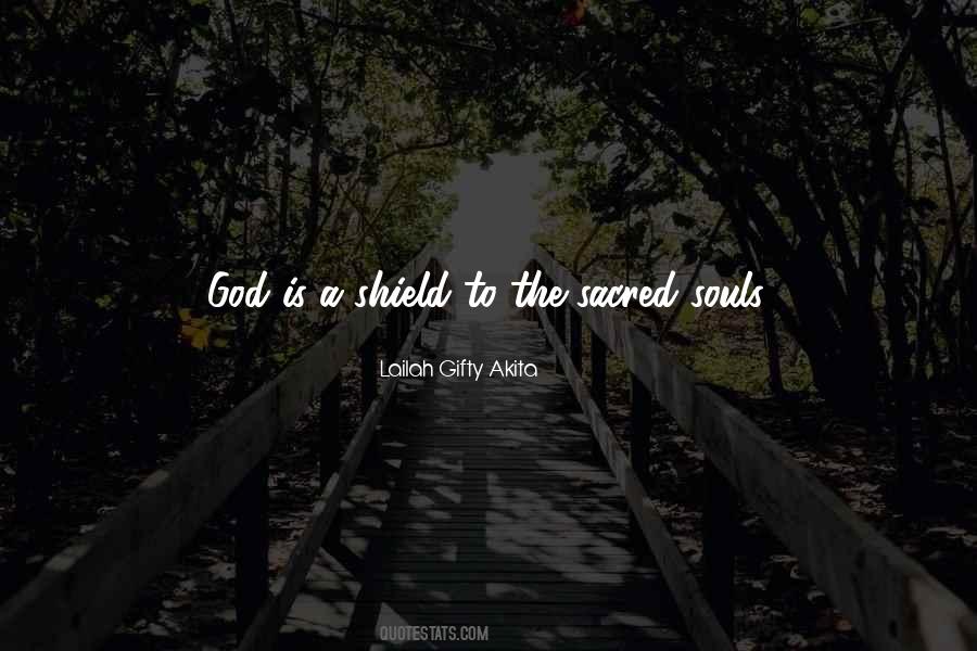 God Is My Shield Quotes #1204502