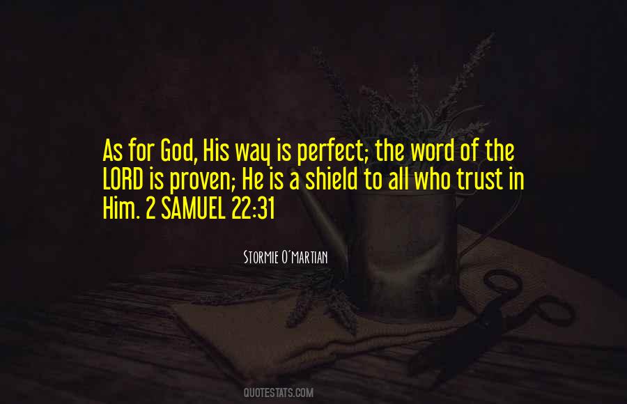 God Is My Shield Quotes #1806493