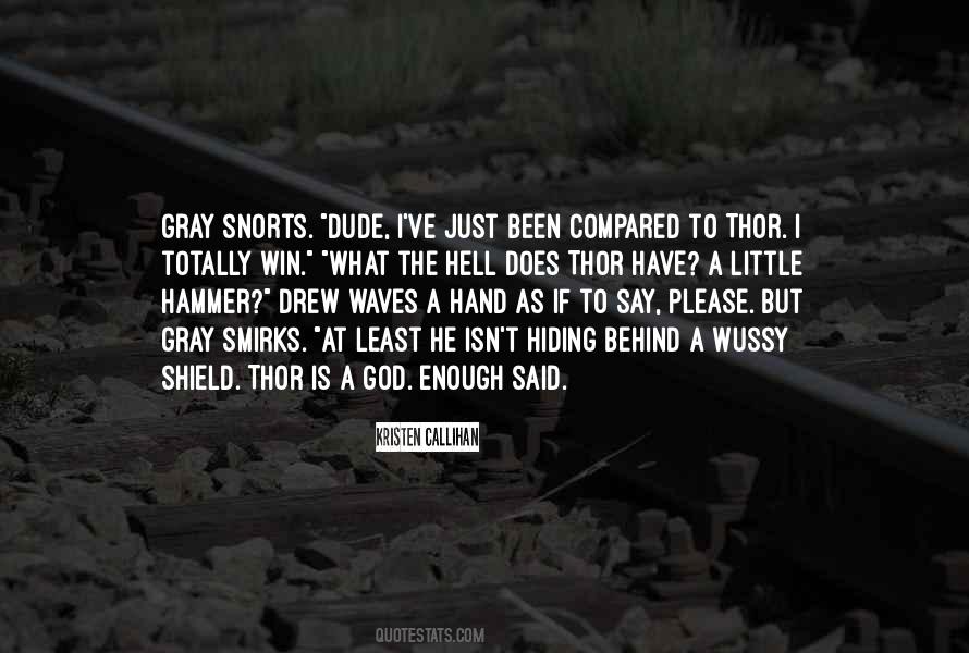 God Is My Shield Quotes #973446