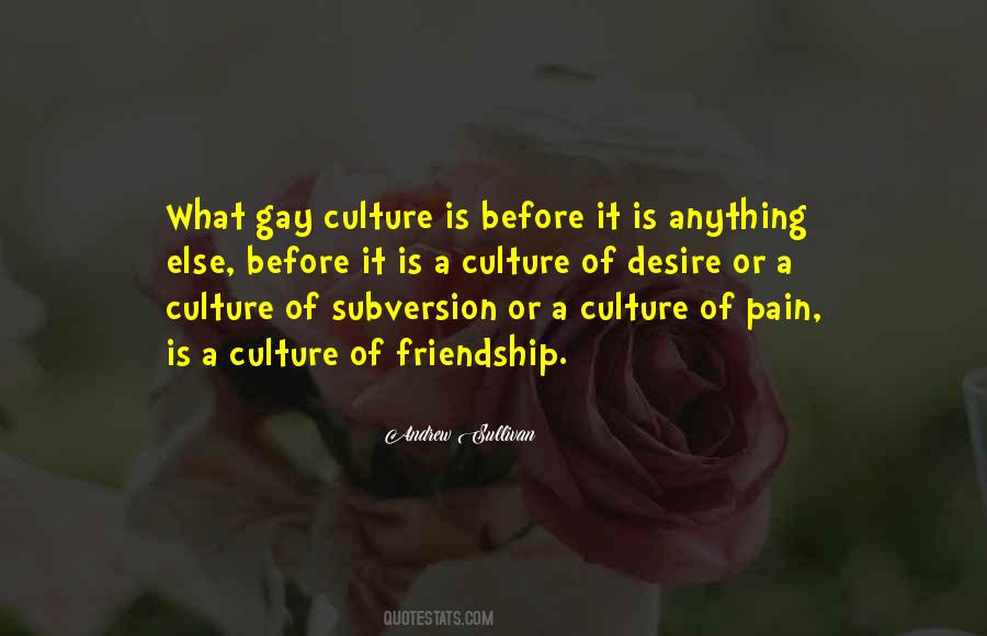 Quotes About Gay Culture #516543