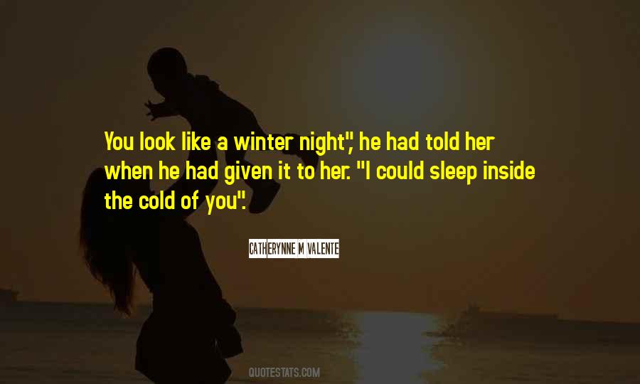 Winter Look Quotes #452578