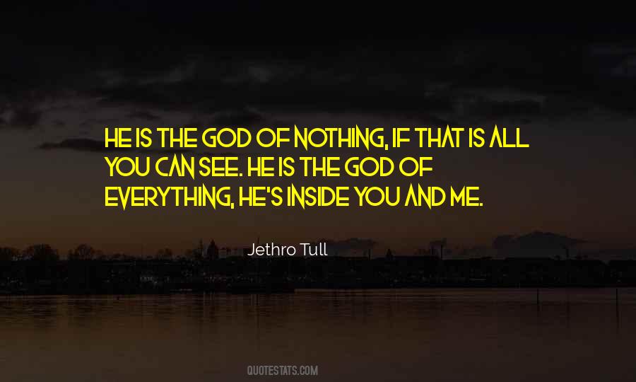 God Is Nothing Quotes #70090