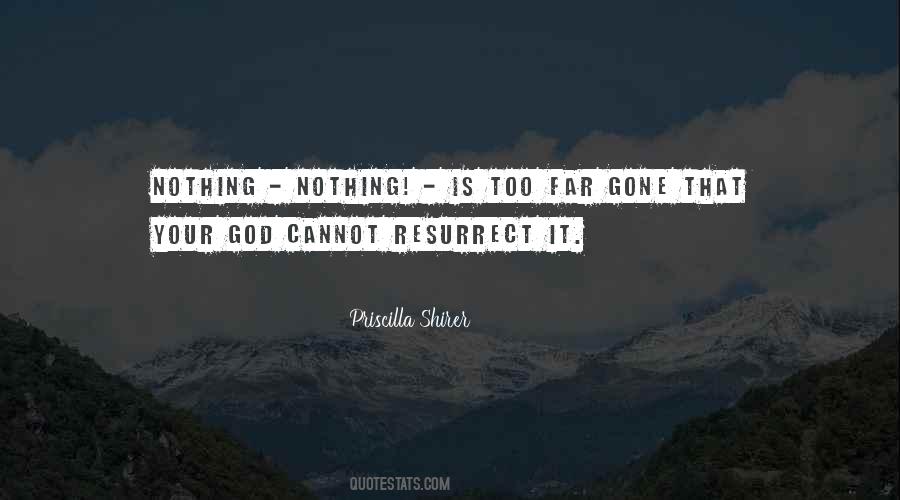 God Is Nothing Quotes #97861