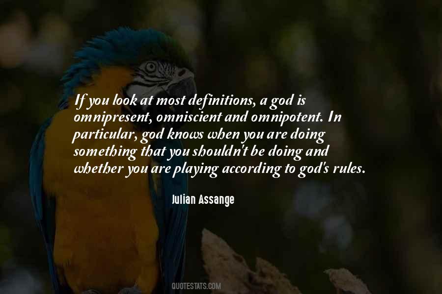 God Is Omnipotent Quotes #150471