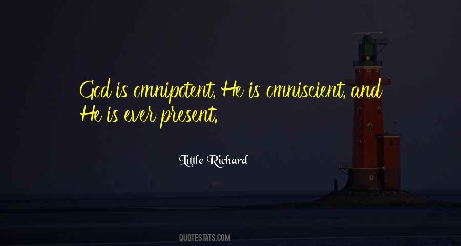 God Is Omnipotent Quotes #1584500