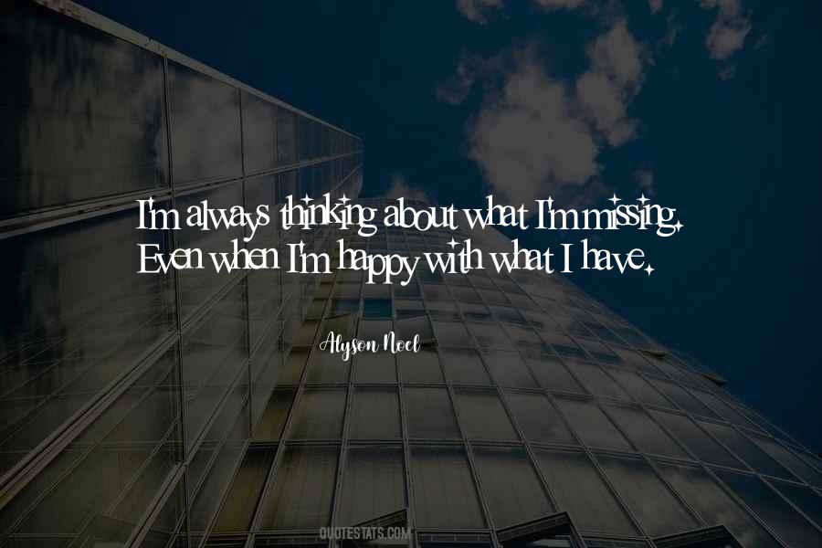 Happy With Quotes #1147419