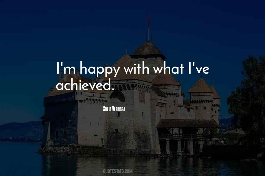 Happy With Quotes #1152467