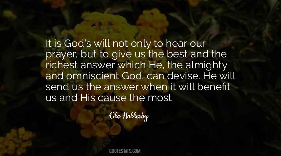 God Is Omniscient Quotes #1651461