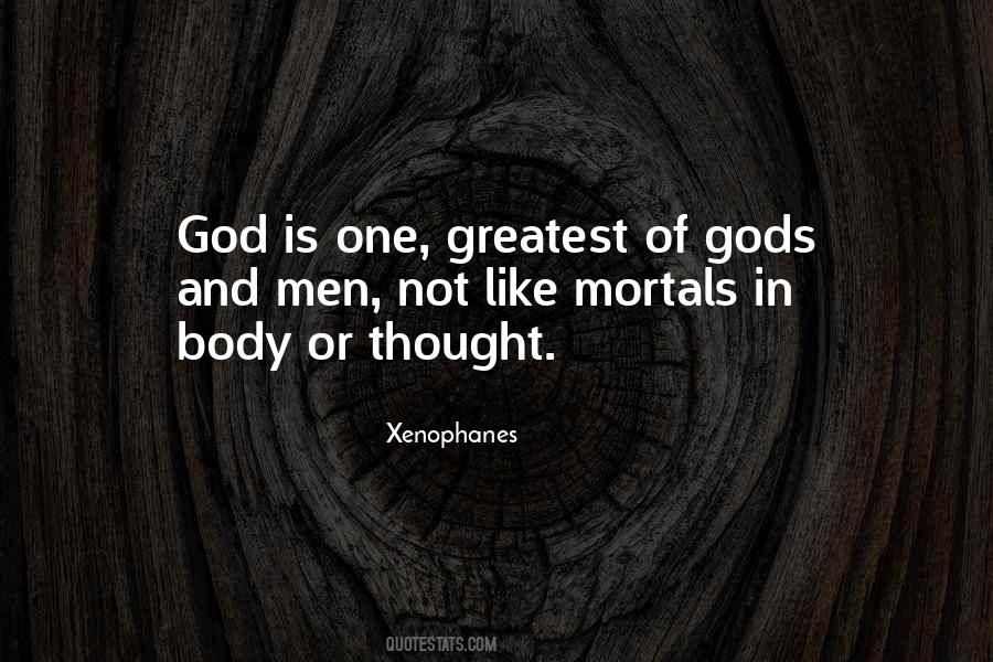 God Is One Quotes #1188702